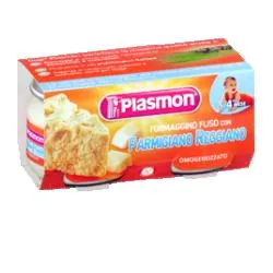 Plasmon Omogeneizzato Formaggino e Parmigiano 2 X 80 g Alimento per l'infanzia