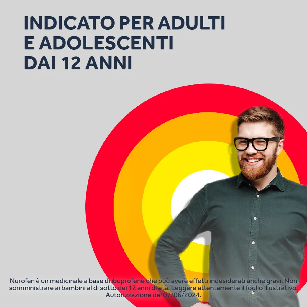 Nurofen 200 mg Ibuprofene 12 Compresse Rivestite Antinfiammatorio