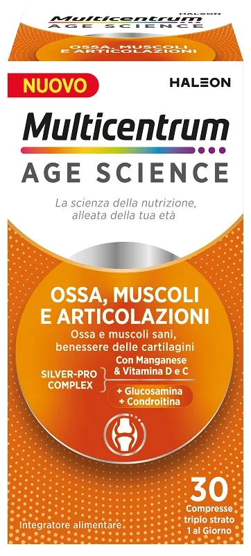 Multicentrum Age Science Ossa Muscoli Articolazioni 30Cps