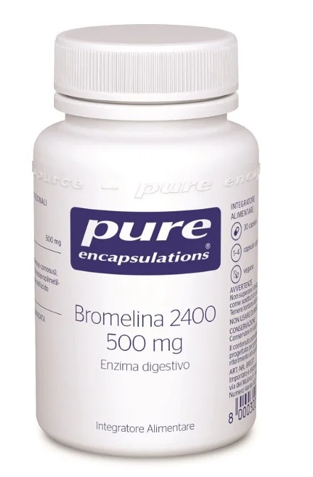 Pure Encapsulations Bromelina Senza Glutine