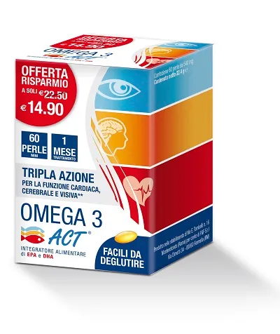 Omega 3 Act 540Mg 60Prl Mini
