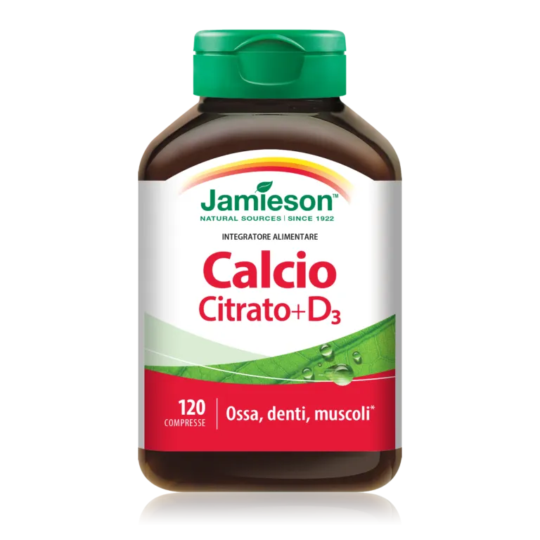 JAMIESON CALCIO CITRATO + D 120 CPR