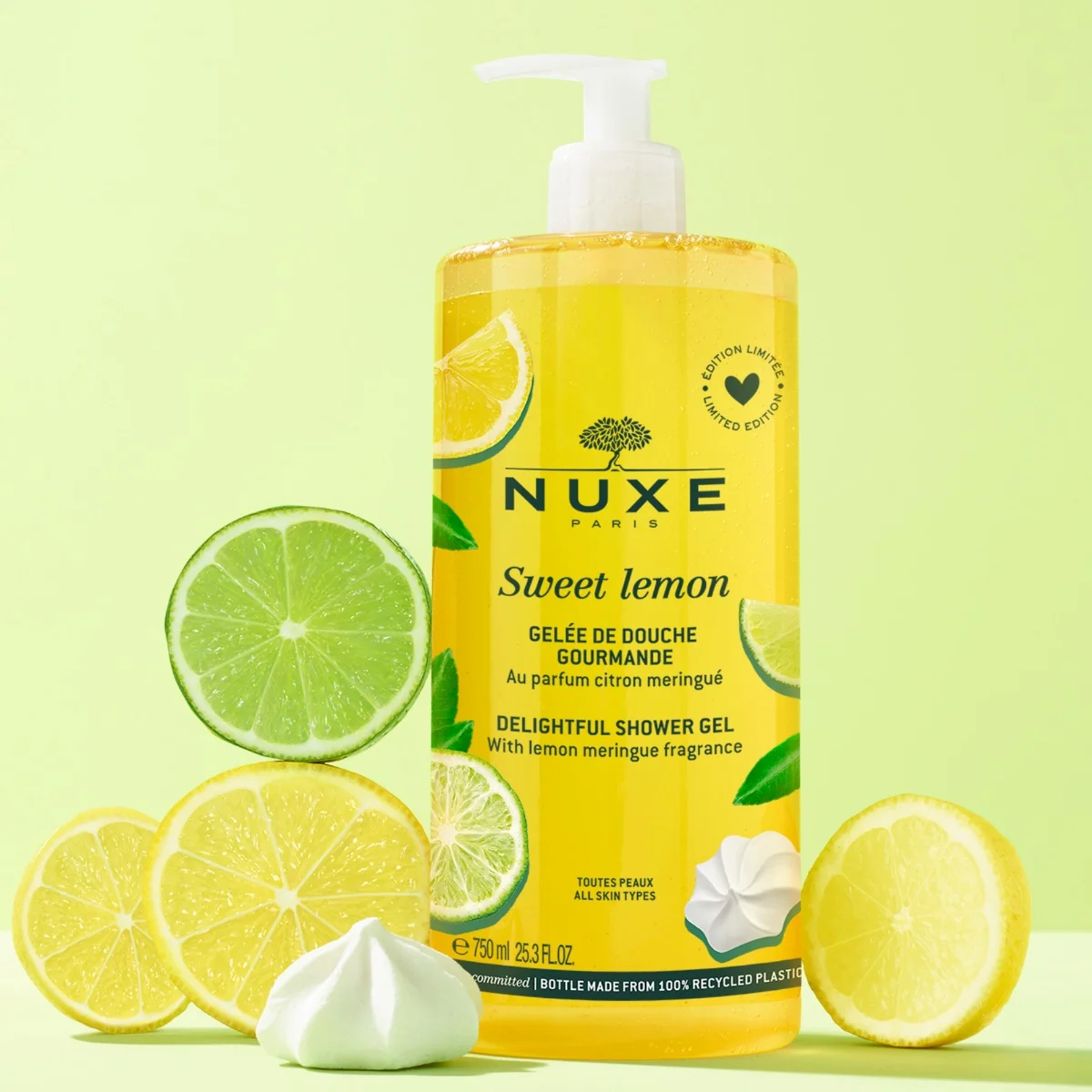 Nuxe Sweetlemon Gel Doccia 750 ml Detersione Quotidiana
