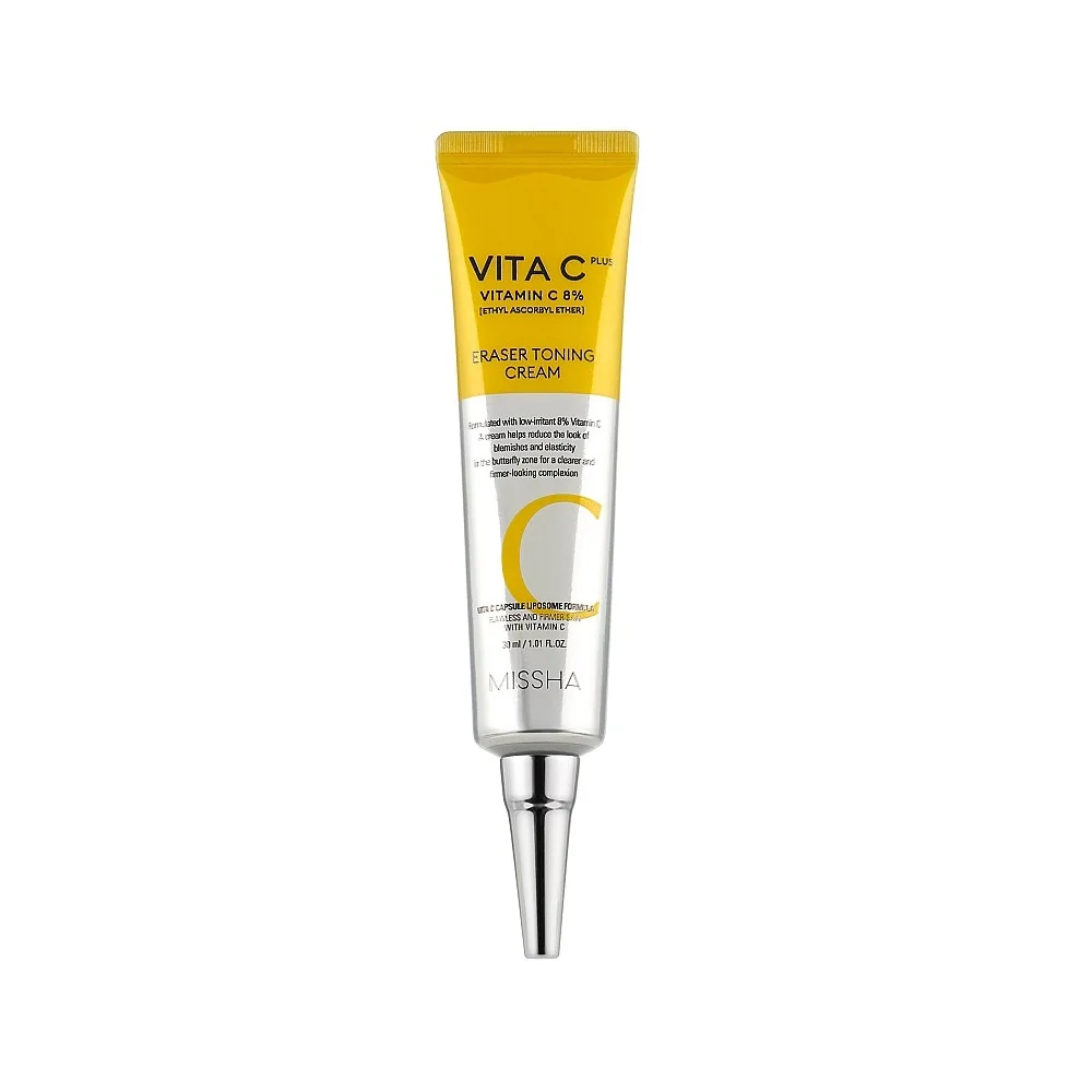 Missha Vita C Plus Eraser Toning Cream 30 ml Macchie - Perdita di Tono