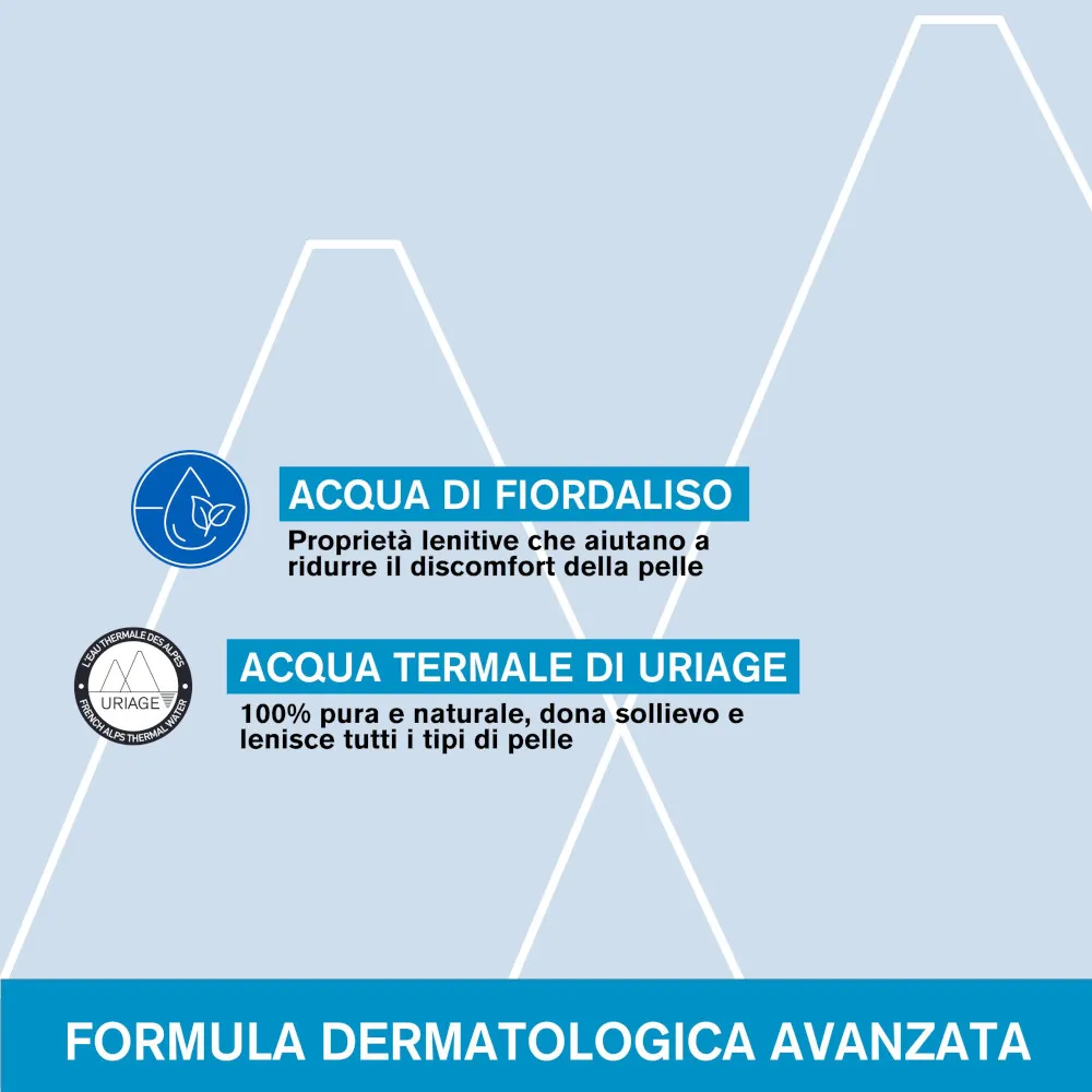 Uriage Eau Thermale Struccante Occhi Bifasico Waterproof 100 ml Tutti i Tipi di Pelle