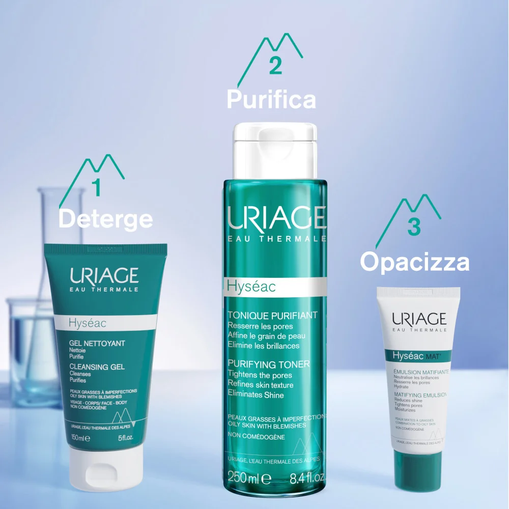 Uriage Hyseac Tonique Purifiant 250Ml Pelle Mista