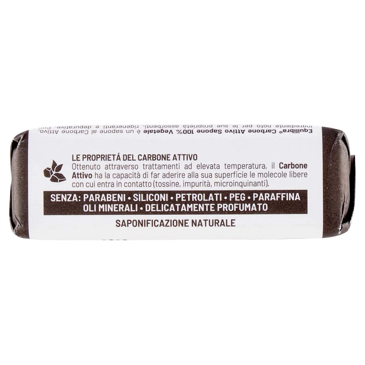 Equilibra Carbone Attivo Sapone 100 G Senza Parabeni