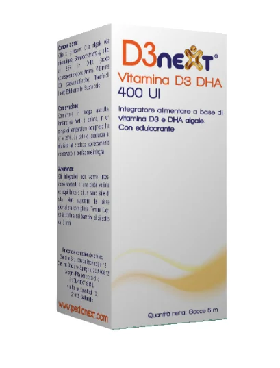 D3Next Dha 5 ml Supporta Crescita Ossea e Sviluppo Cognitivo