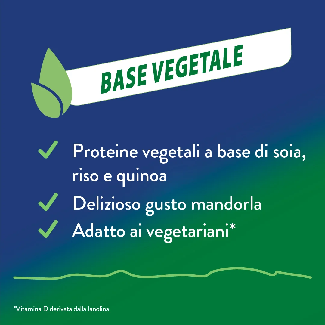Ensure Advance Base Vegetale 400 g Gusto Mandorla Integratore Alimentare Con Proteine Vegetali
