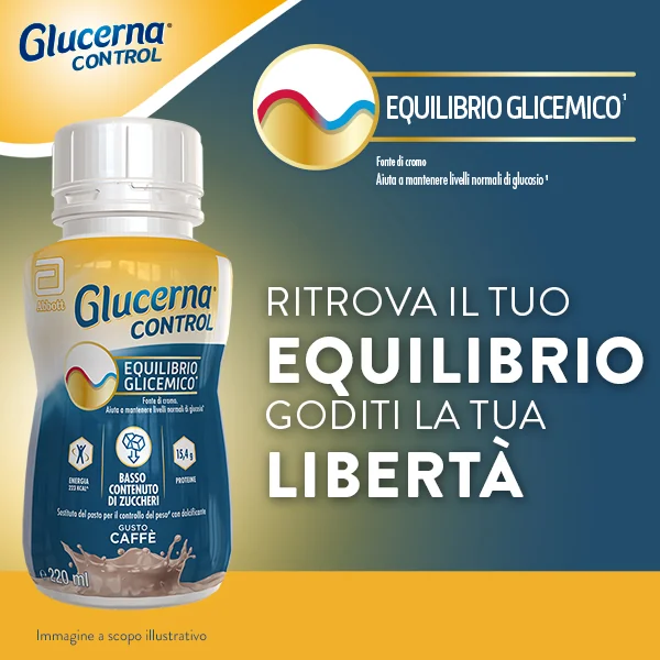 Glucerna Control Caffè 4 X 220 ml Senza Glutine