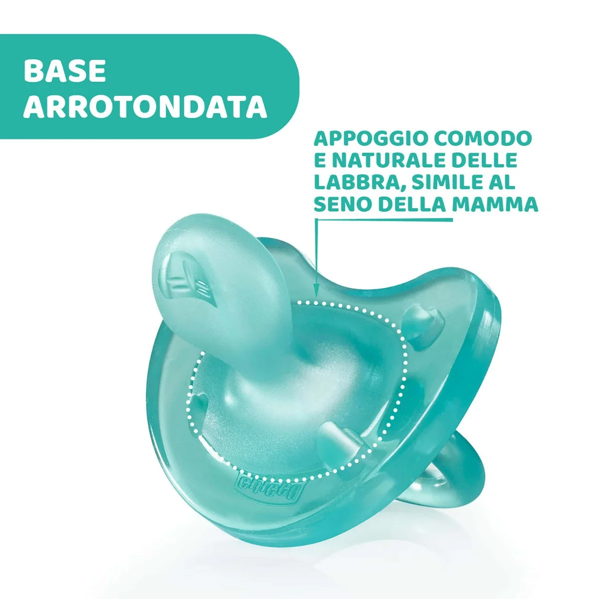 Chicco Gommotto Physioforma Silicone Bimbo 16-36 Mesi 2 Pezzi