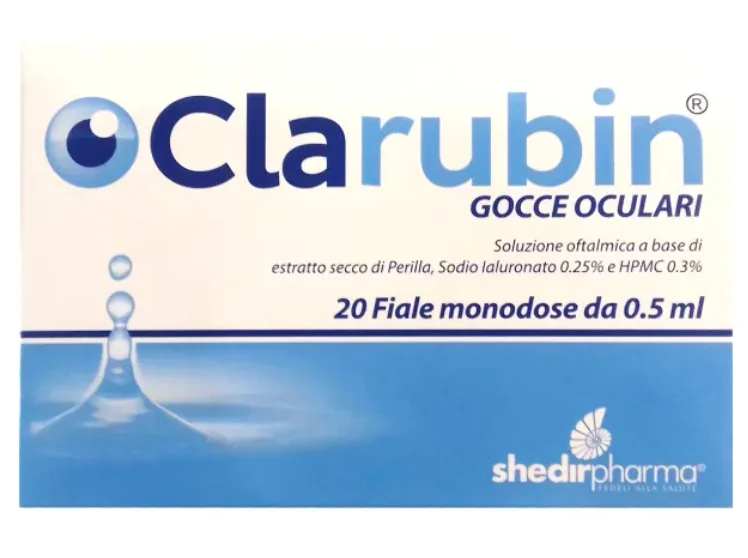 Clarubin Gocce Oculari 20 Fiale Monodose Collirio