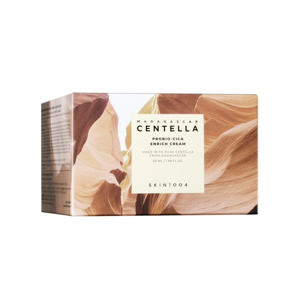 Skin1004 Madagascar Centella Probio-Cica Enrich Cream 50Ml Azione Lenitiva e Sfiammante