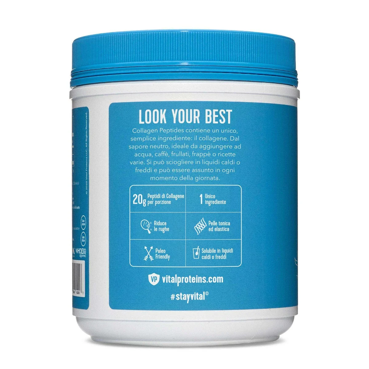 Vital Proteins Collagen Peptides 567 g Integratore di Collagene