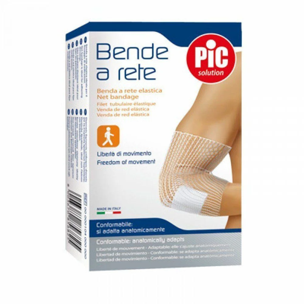 Pic Benda a Rete Tubolare Calibro 3 Gomiti 3 Metri Fissaggio di Medicazioni