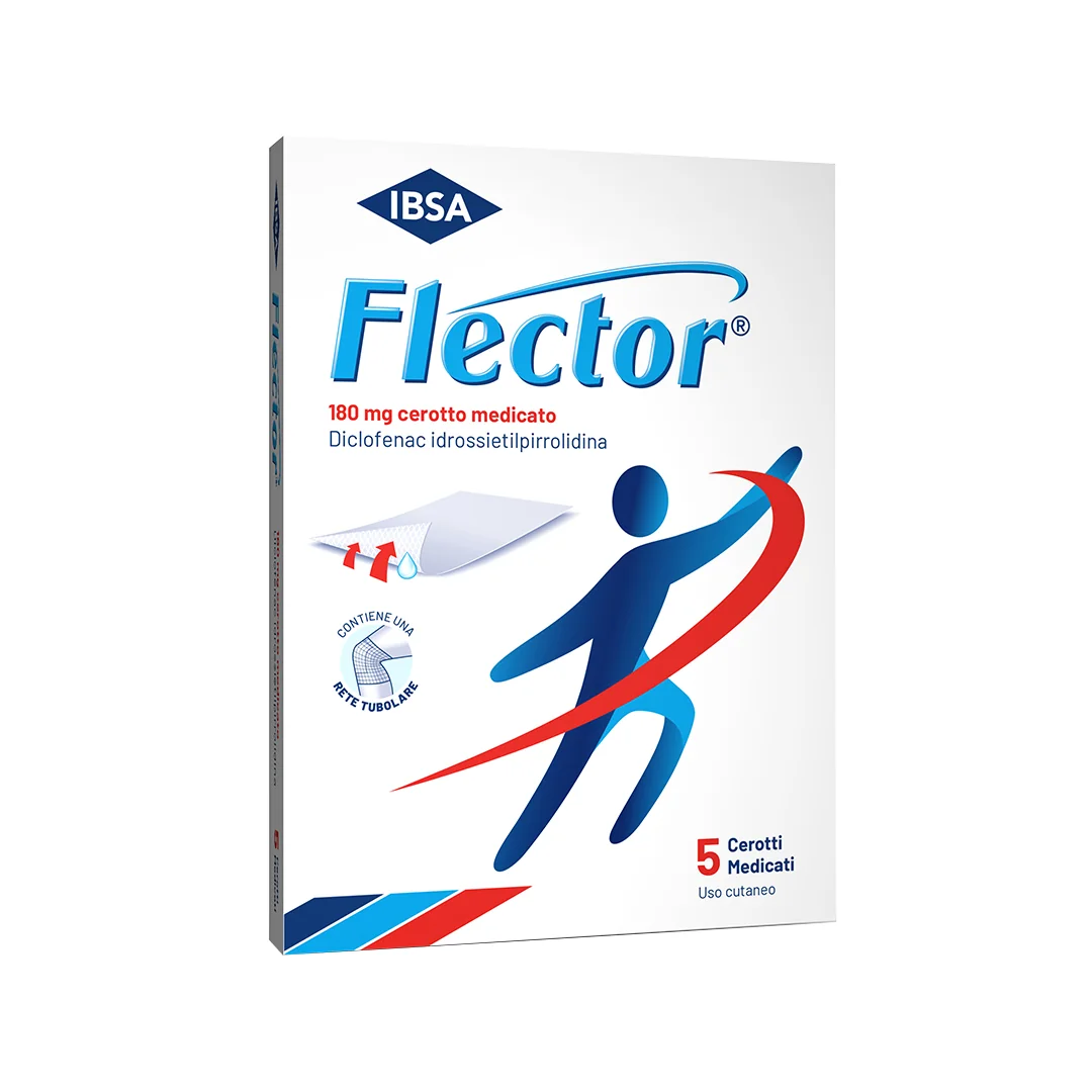 Flector 180 mg 5 Cerotti Medicati Dolori Articolari