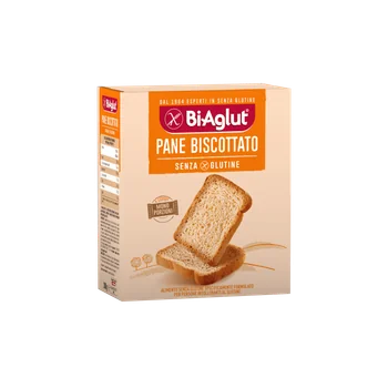Biaglut Pane Biscottato Senza Glutine 300 g In Comode Monoporzioni
