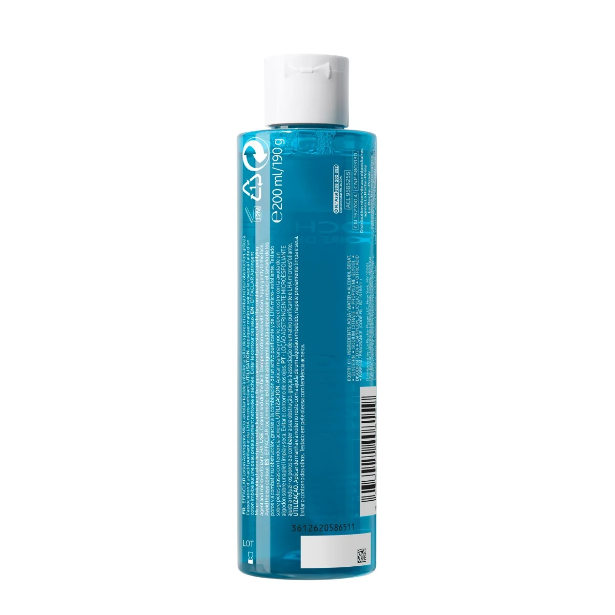 La Roche Posay Effaclar Lozione 200 Ml Astringente e microesfoliante