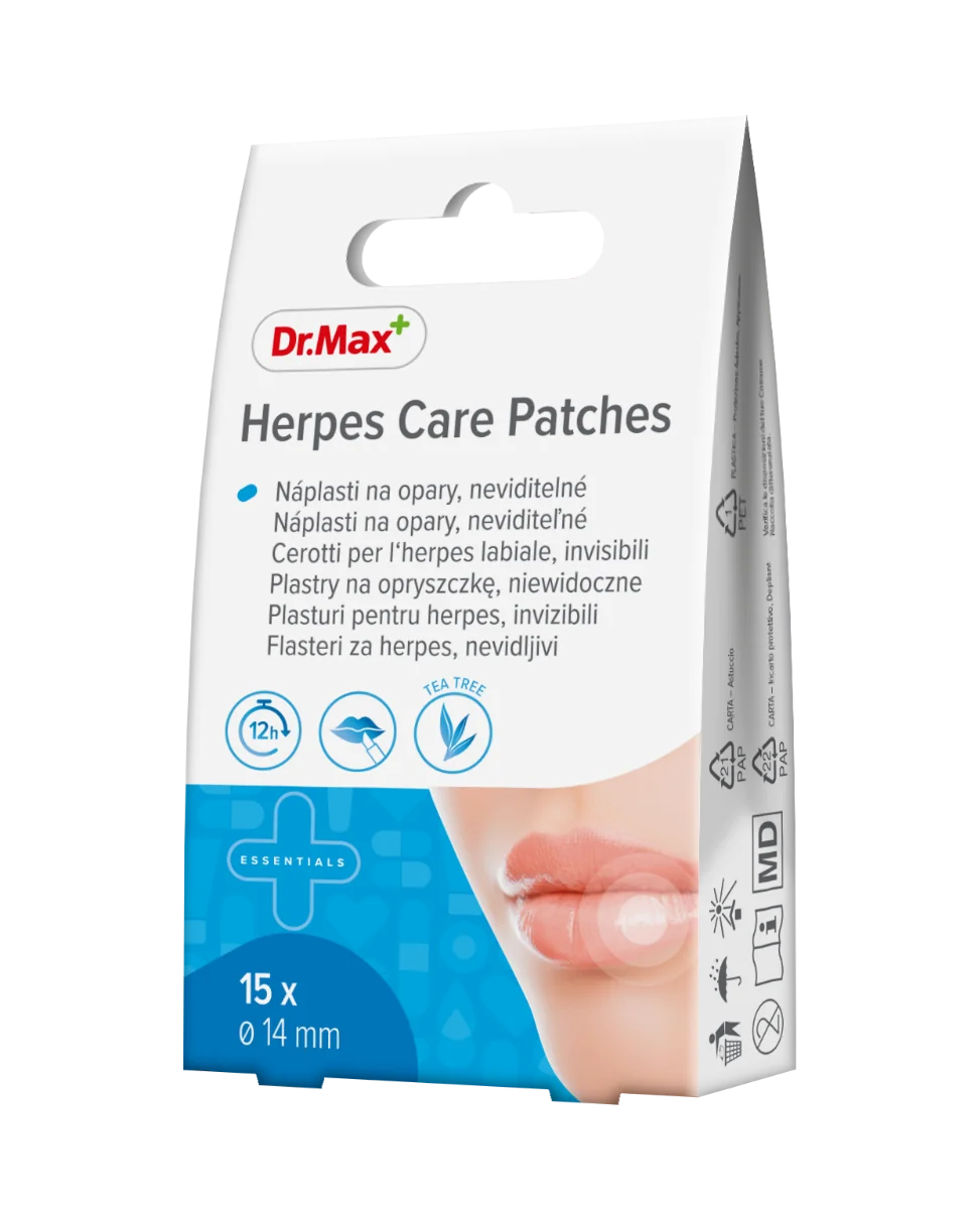 Dr. Max Herpes Care Patches 15 Pezzi Cerotti Invisibili