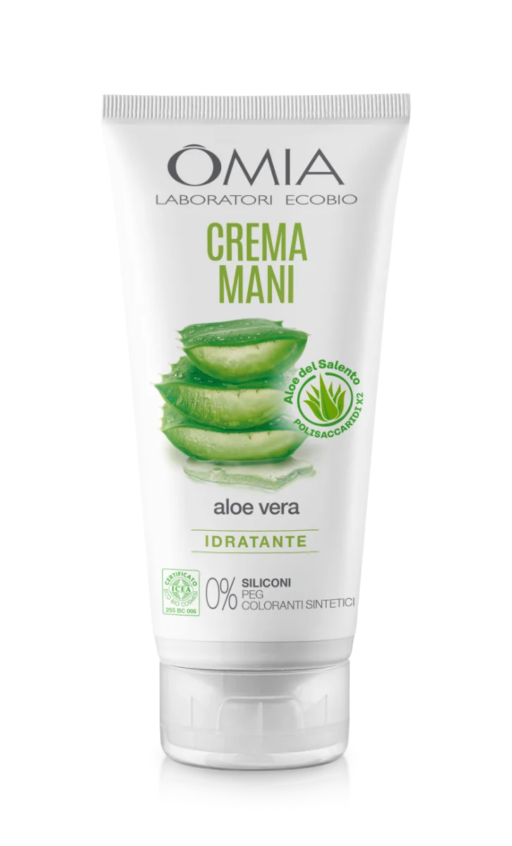 Omia Ecobio Crema Mani con Aloe Vera 75 ml