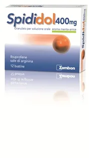 Spididol 400 mg Soluzione Orale Aroma Menta-Anice 12 bustine