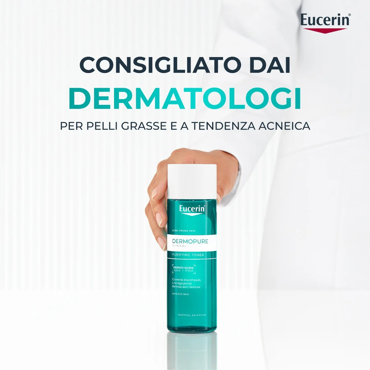 Dermopure Clinical Tonico 200Ml Pelle Grassa