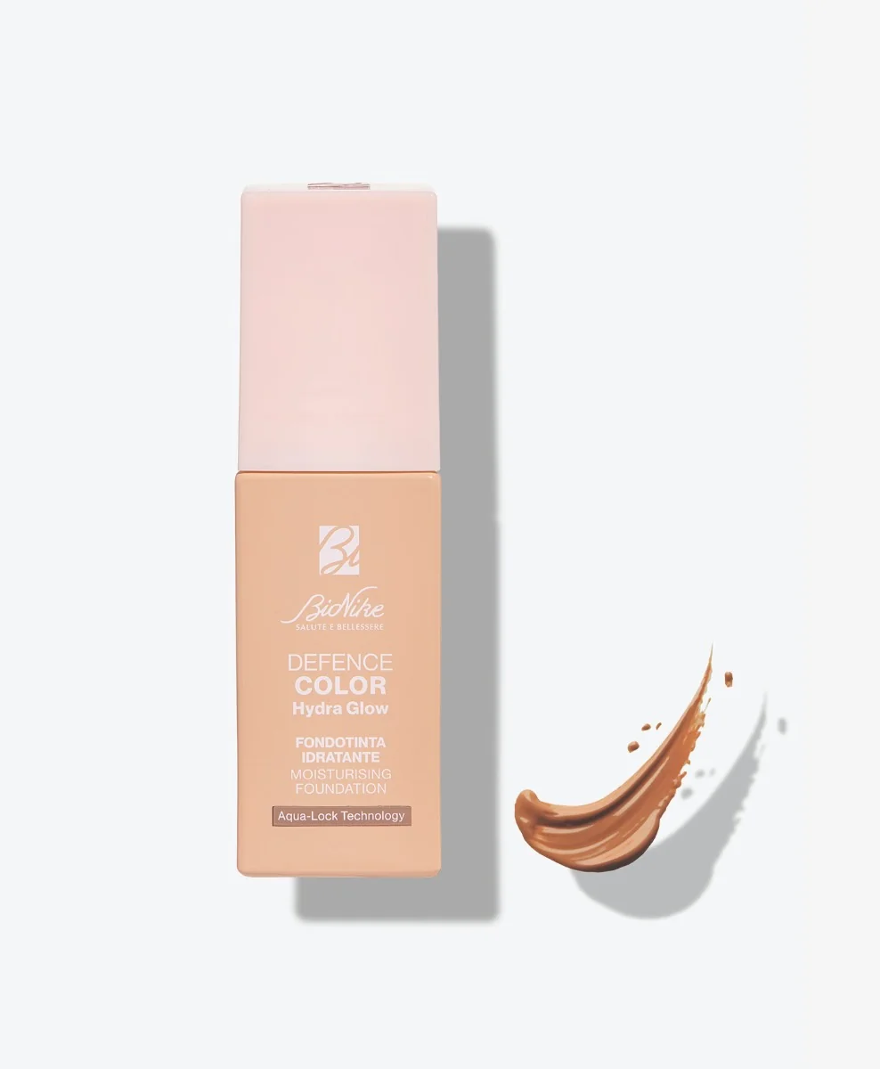 Bionike Defence Color Hydra Glow Fondotinta Idratante 05 Honey 30 ml Fondotinta Anti-Age