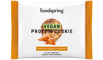 Foodspring Vegan Protein Cookie Caramello Salato 50 g