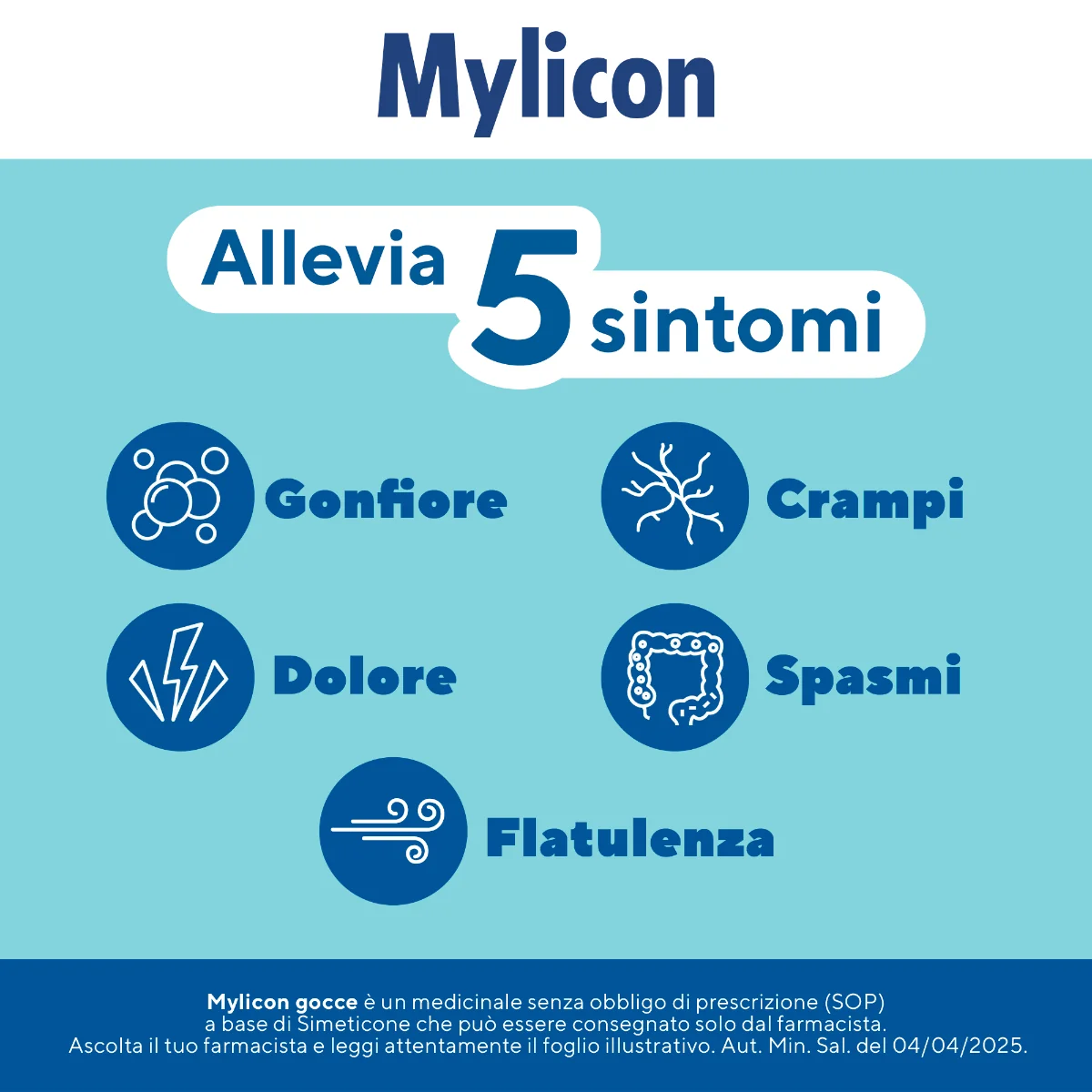 Mylicon Gocce Bambini Simeticone 30 ml Contro Meteorismo