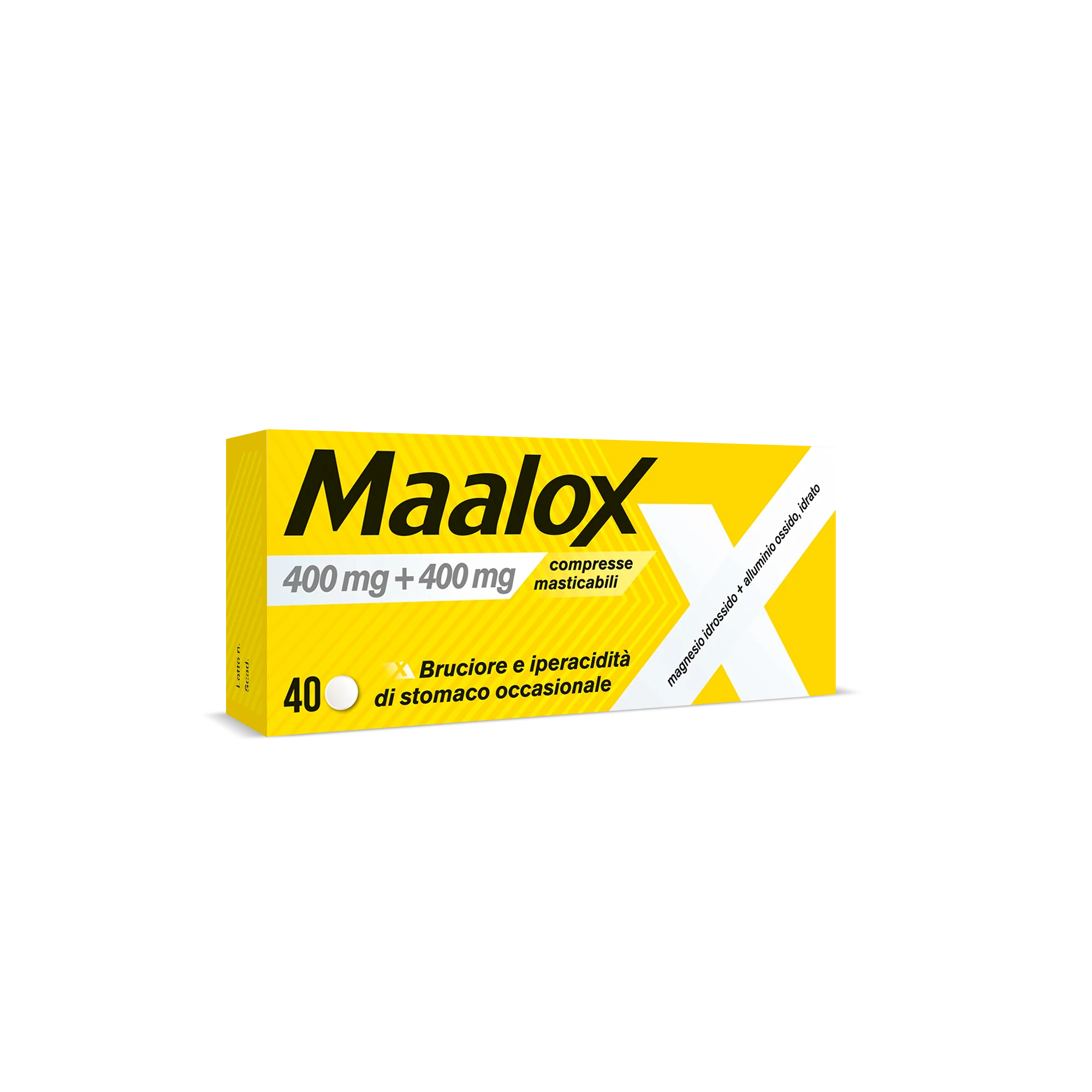 Maalox Compresse 40 Compresse Masticabili Antiacido