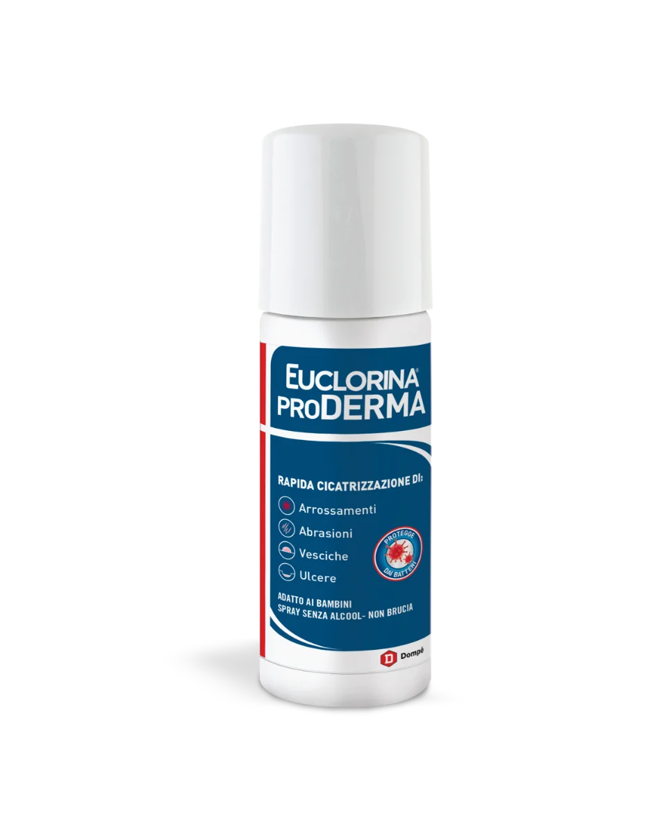 Euclorina Proderma Spray 125 ml Riparazione Cute Lesa
