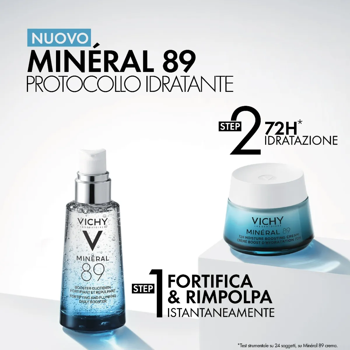 Vichy Minéral 89 Crema Ricca 72H 50 ml Idratante