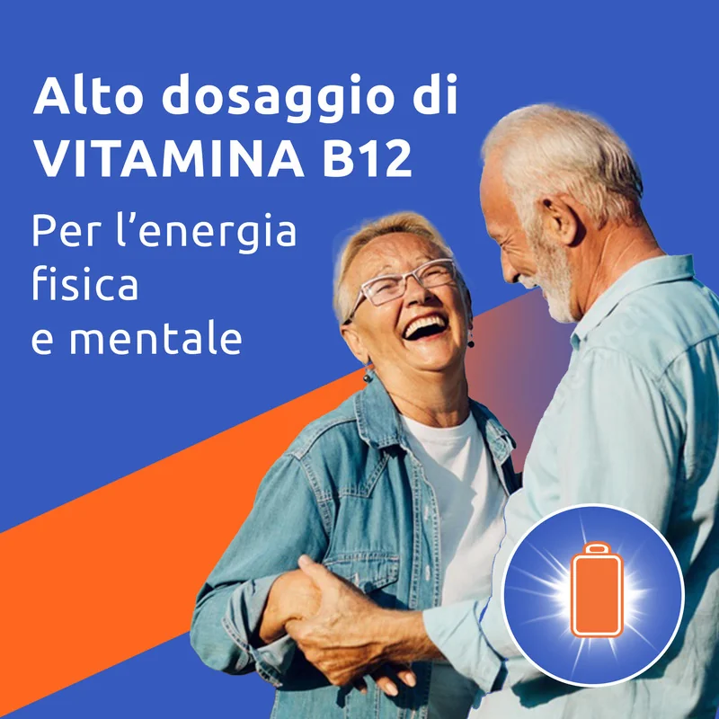 Supradyn Ricarica Pro B12 10 Flaconcini Integratore Vitamina B12 e Zinco 10