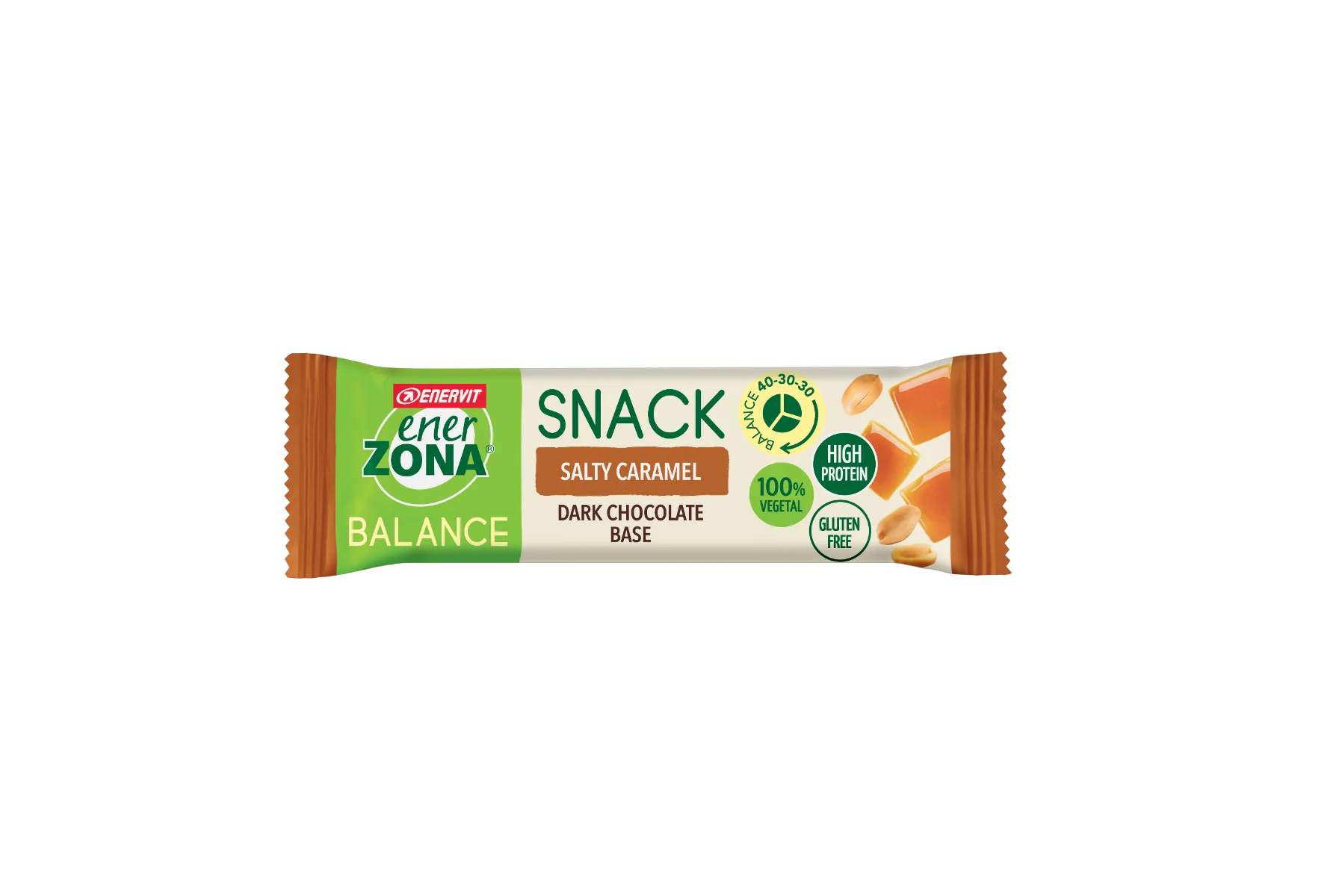 Enerzona Snack Salty Caramel 25 g Snack Gustoso