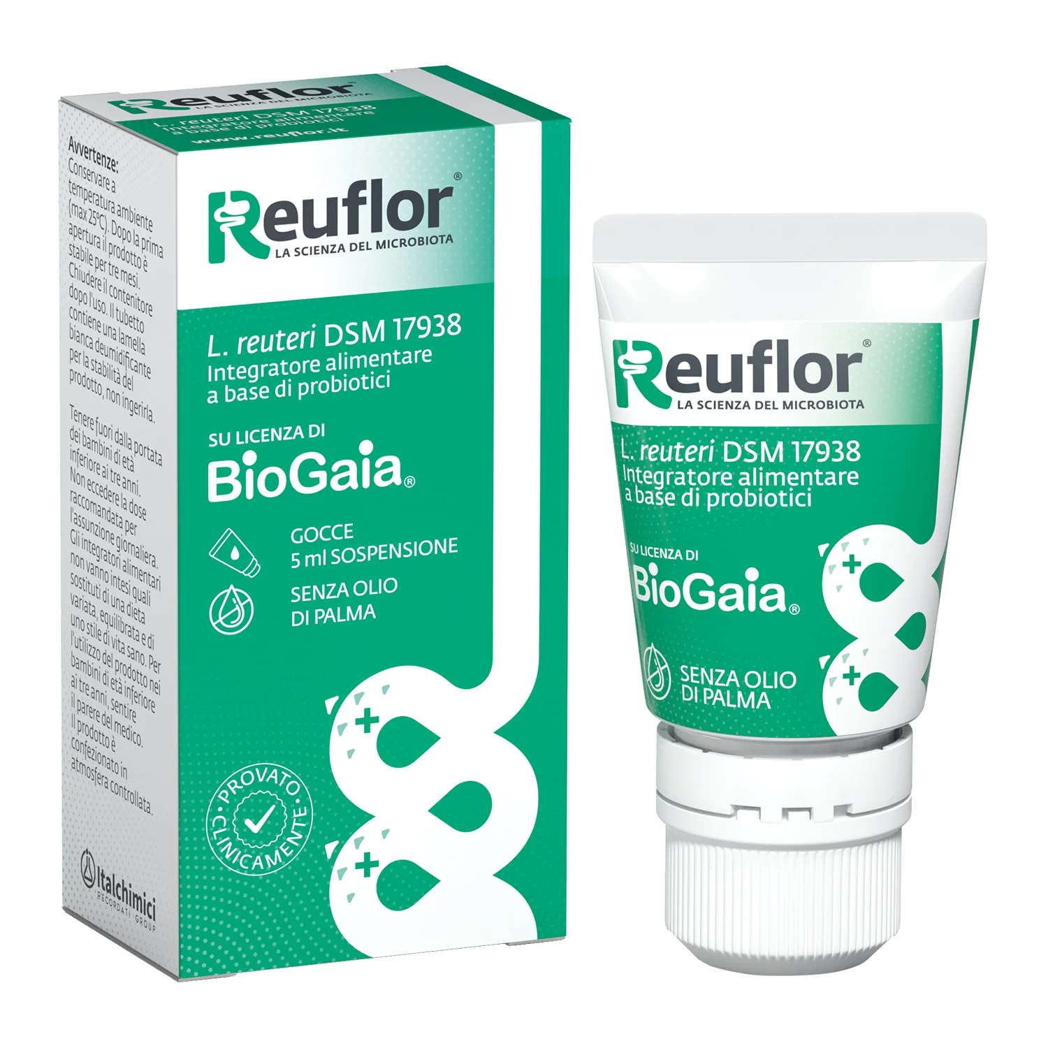 Reuflor Gocce 5 ml Fermenti Lattici