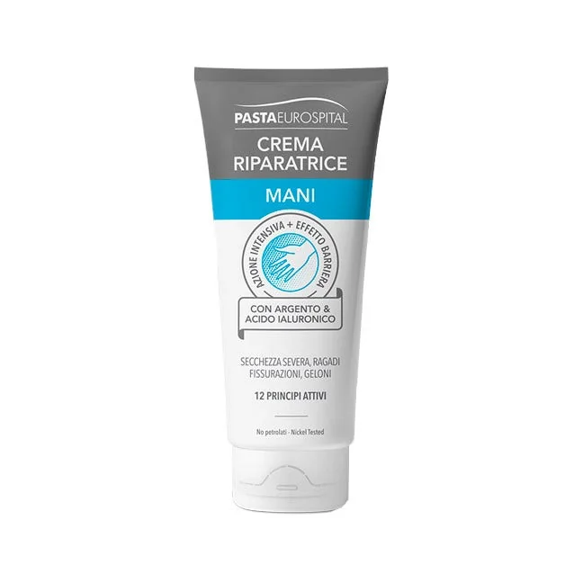 Pasta Eurospital Crema Riparatrice Mani 75 ml Secchezza, Ragadi, Fissurazioni e Geloni