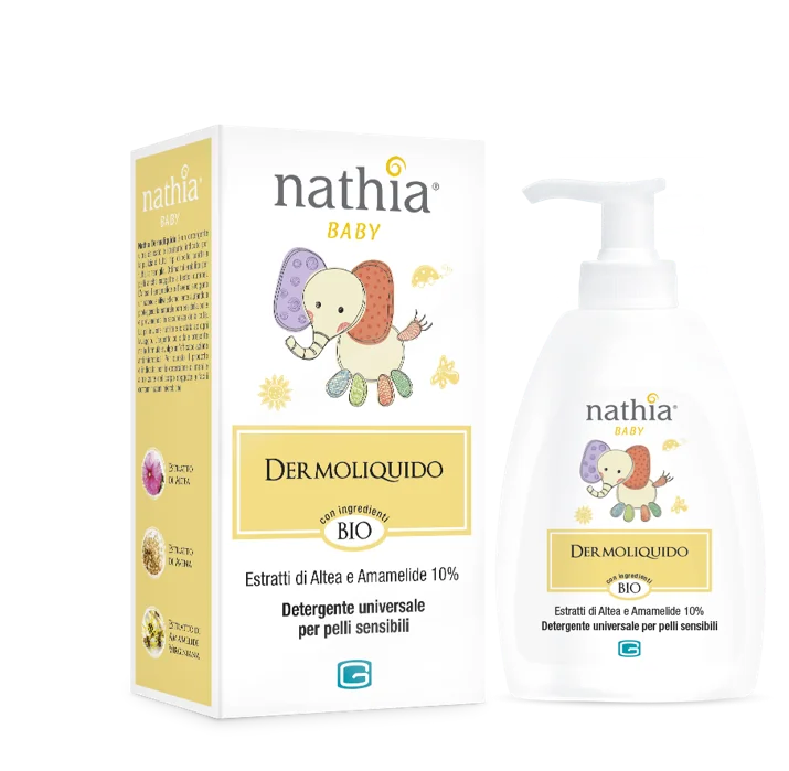Nathia Dermoliquido 300 ml Detergenza bambini e adulti