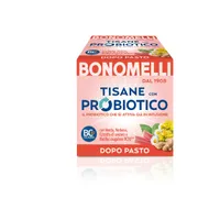 Bonomelli Tisana Probiotica Sgonfiante, Confezione da 10 Filtri