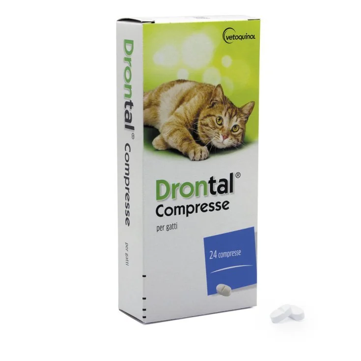 Drontal Gatto Vetoquinol 24 Compresse 