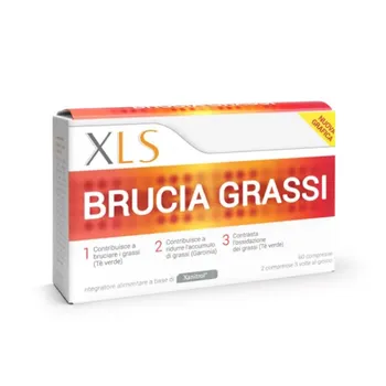 XL-S Brucia Grassi 60 Compresse Azione Mirarta sui Depositi di Grasso 