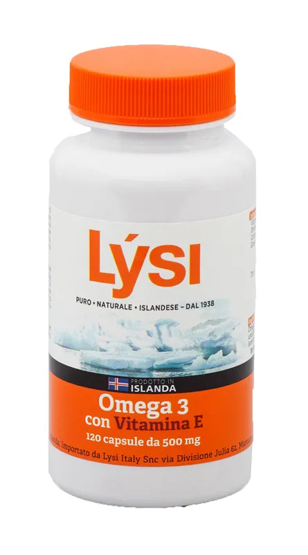 Lysi Omega 3 Vitamina E 120 Capsule