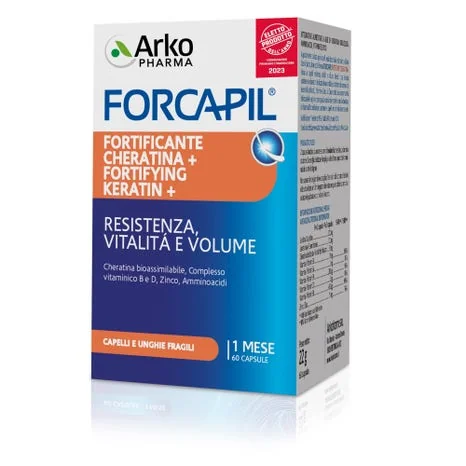 Forcapil Fortificante Cheratina 60 Capsule Integratore a base di Cheratina