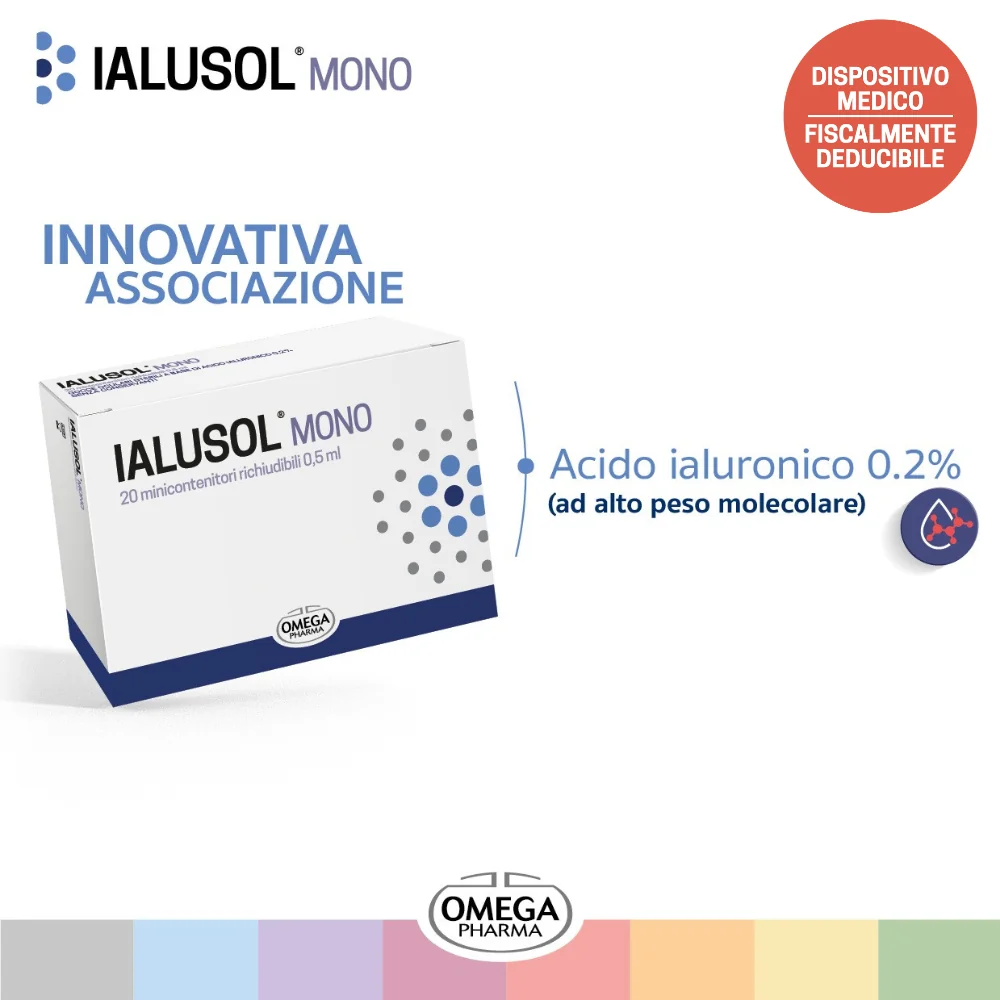Ialusol Mono Gocce oculari 20 Flaconcini
