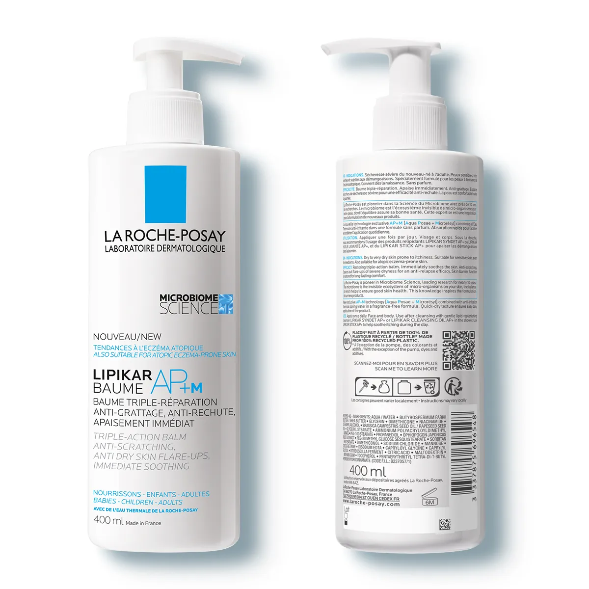 La Roche Posay Lipikar Baume AP+M 400 Ml Idratante corpo