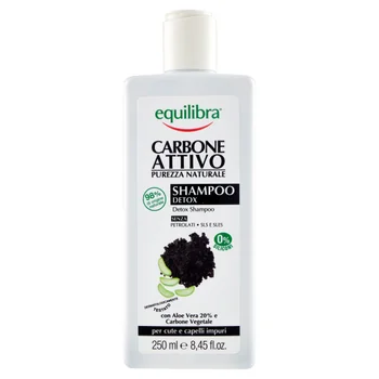 Equilibra Carbone Attivo Shampoo Detox Capelli Impuri