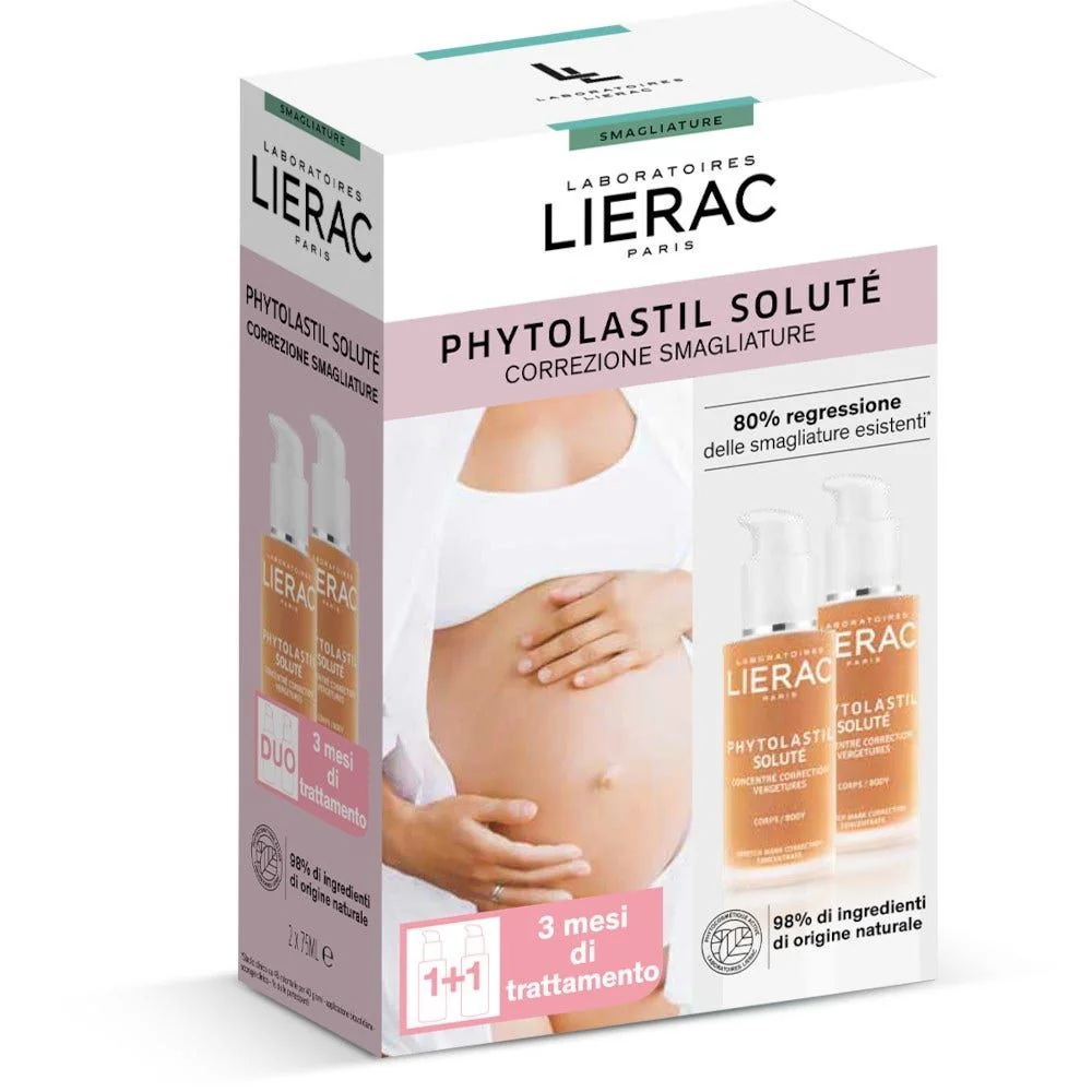 Lierac Duo Phytolastil Soluté Concentrato Gel 75 ml Correzione Smagliature