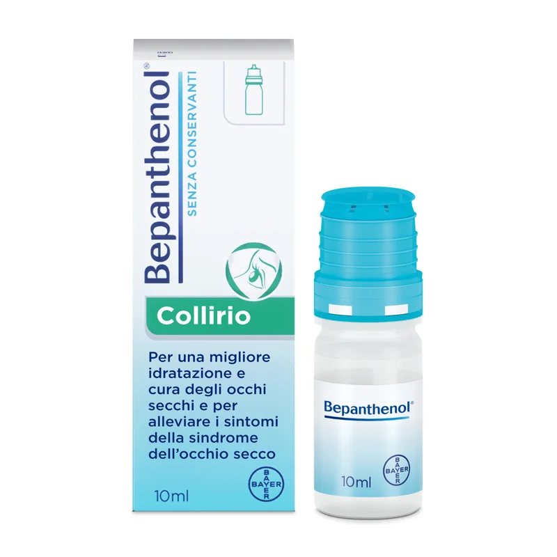 Bepanthenol Collirio Flacone 10 ml Idratante occhi secchi