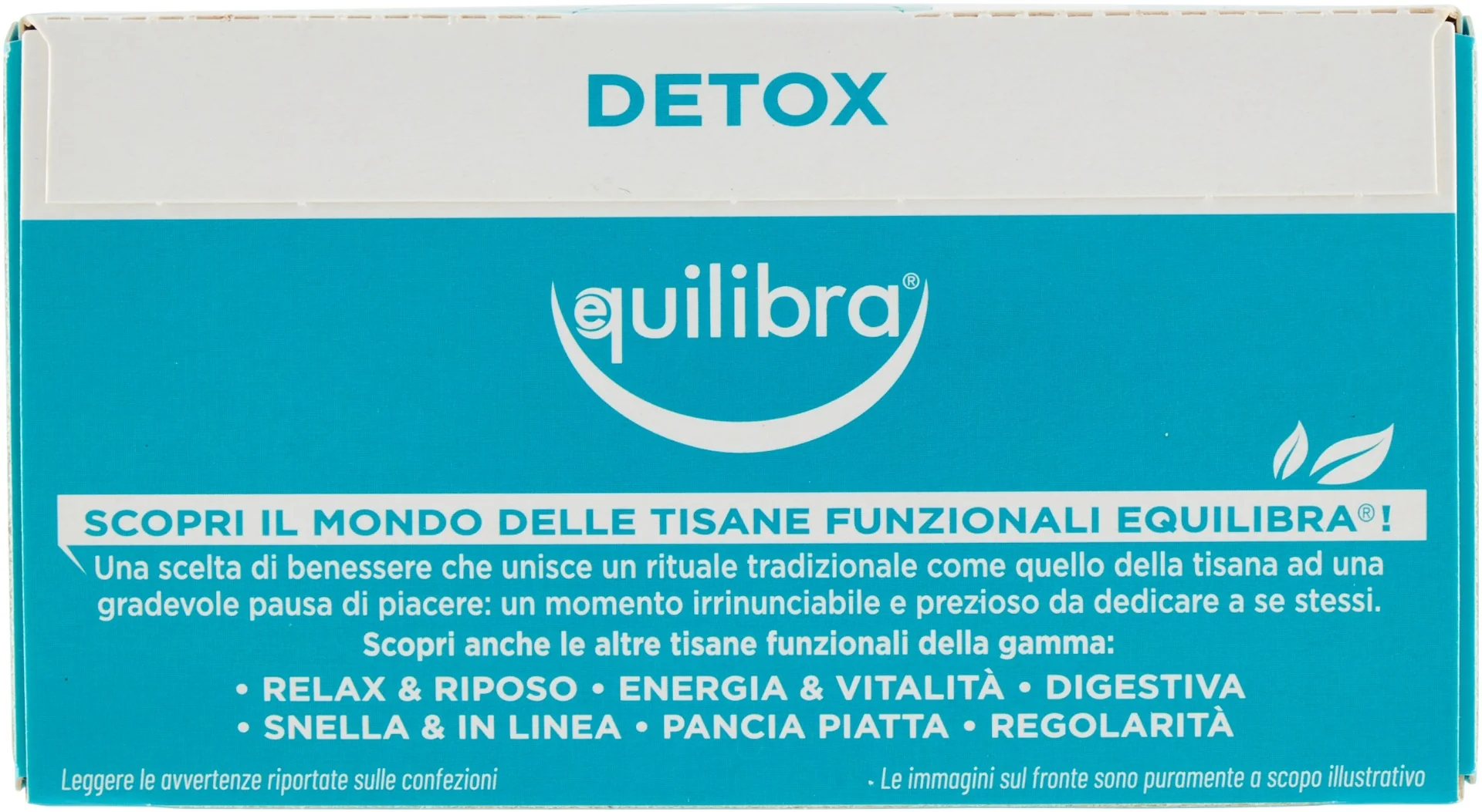 Equilibra Tisana Detox 15 Filtri Aloe, Bardana, Ortica, Betulla, Tarassaco