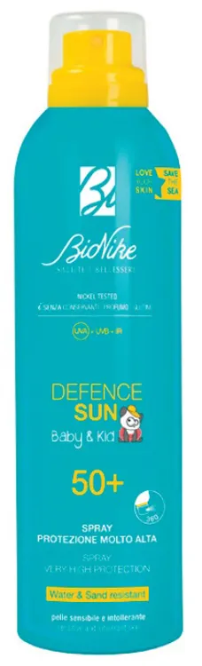 Bionike Defence Sun Baby&Kid Spray SPF 50+ 200 ml - Protezione Solare Alta per Bambini