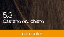 Biokap Nutricolor 5.3 Castano Oro Chiaro Tinta Per Capelli